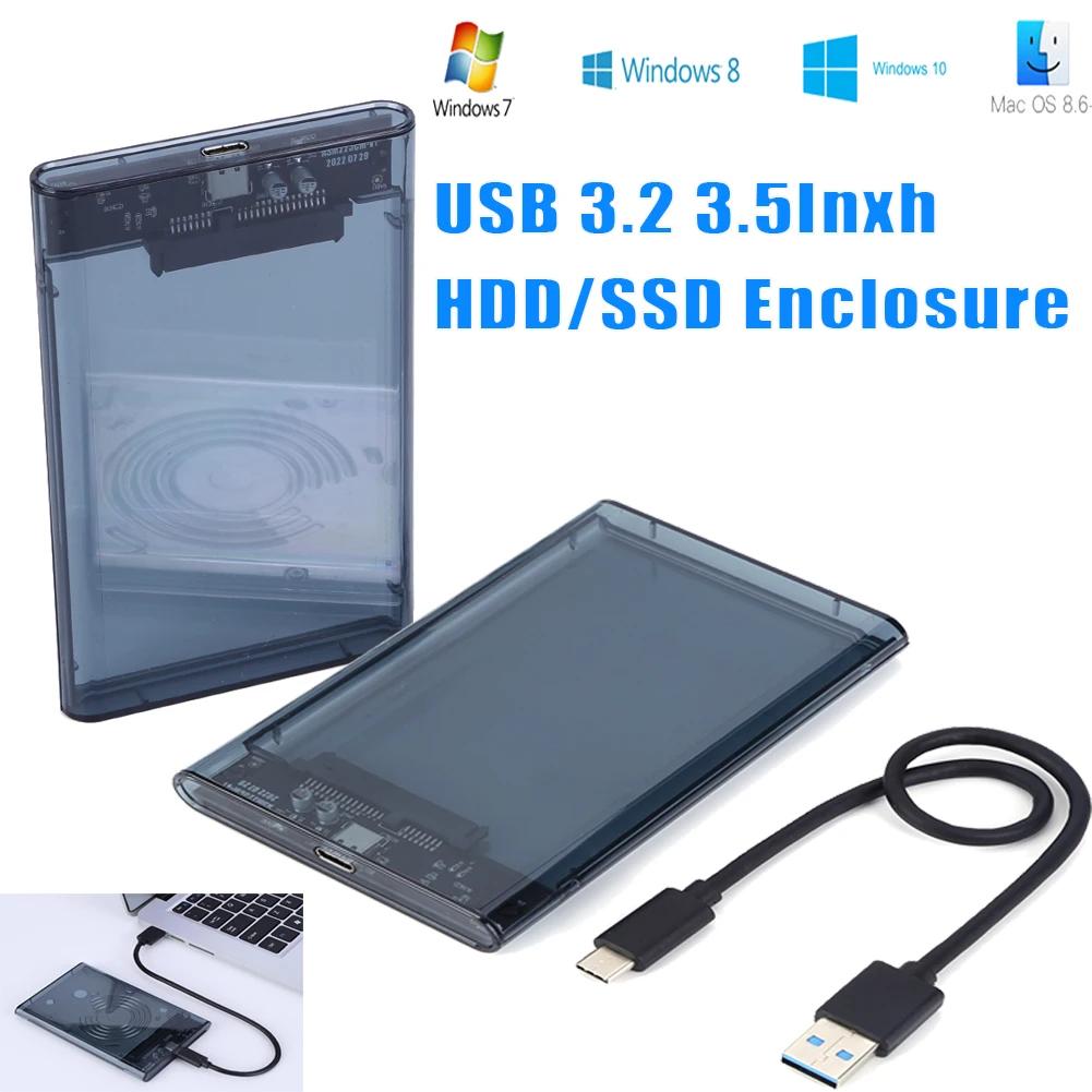 Ʈ ǻͿ  ϵ ̺ ̽, SATA USB3.1  8TB SSD HDD ϵ ũ ڽ, USB3.0  CŸ ÷  ÷, 2.5 ġ